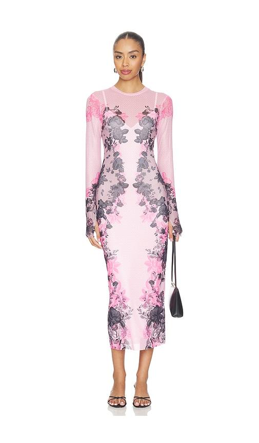 afrm pink leopard dress Designer Afrm Pink Leopard Dresses for Women - Up to 72% off