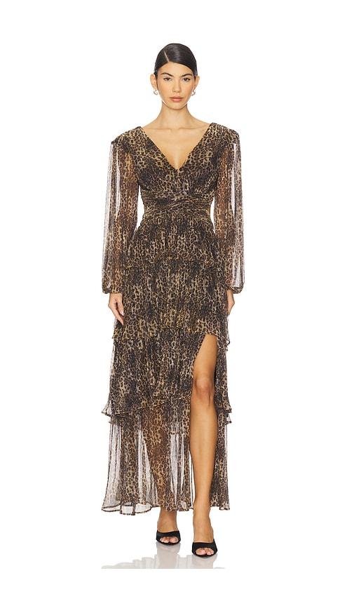 green emerald velvet dress Astr The Label | Gisselle Corduroy Mini Dress in Camel main image 0