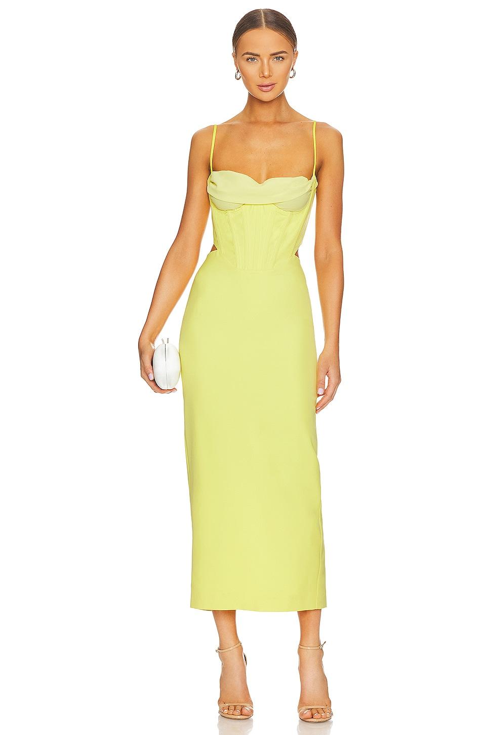 Maya Broderie Bardot Midi Dress main image 0