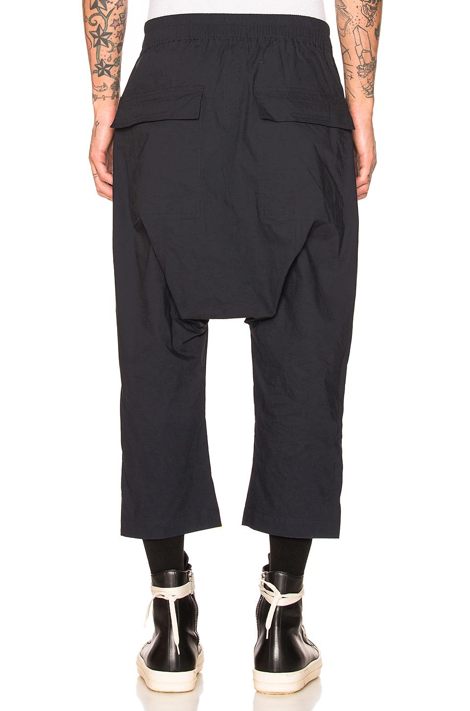 Rick Owens DRKSHDW Drawstring Cropped Pants for Men | Lyst