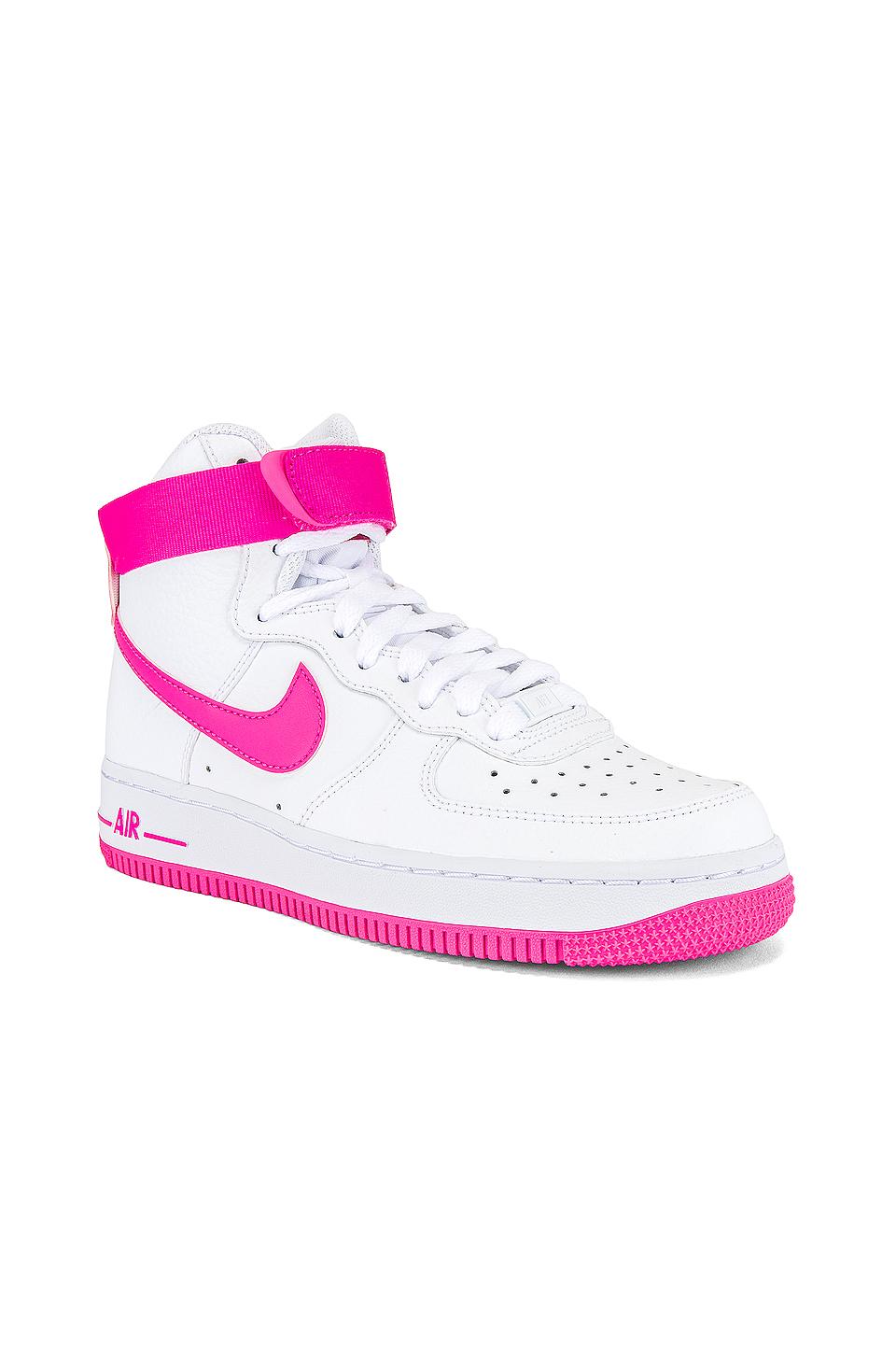 high top air force ones pink