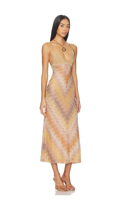 white christmas dresses Missoni Gold Dress - Medium | 6 US