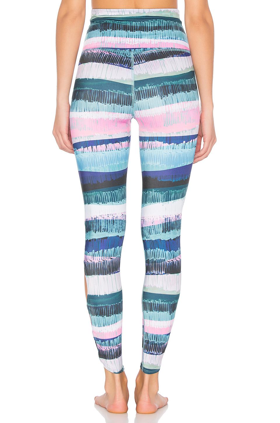 Beyond Yoga Lux Print Long Legging in Blue Lyst