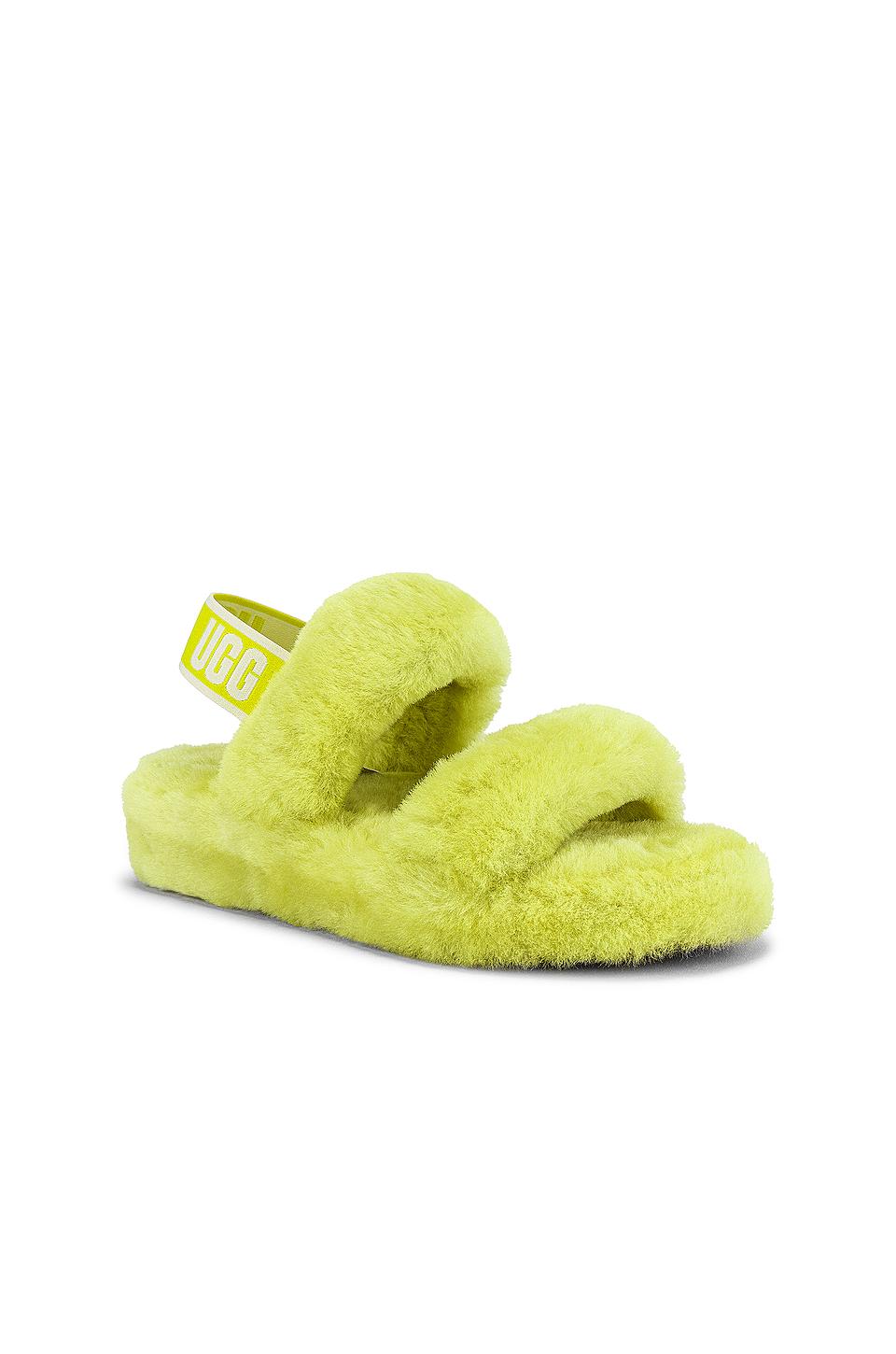ugg oh yeah slippers yellow