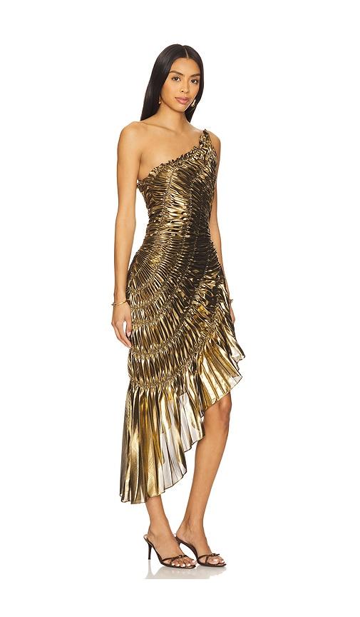 Georgia Hardinge The Impression Dress in Metallic | Lyst