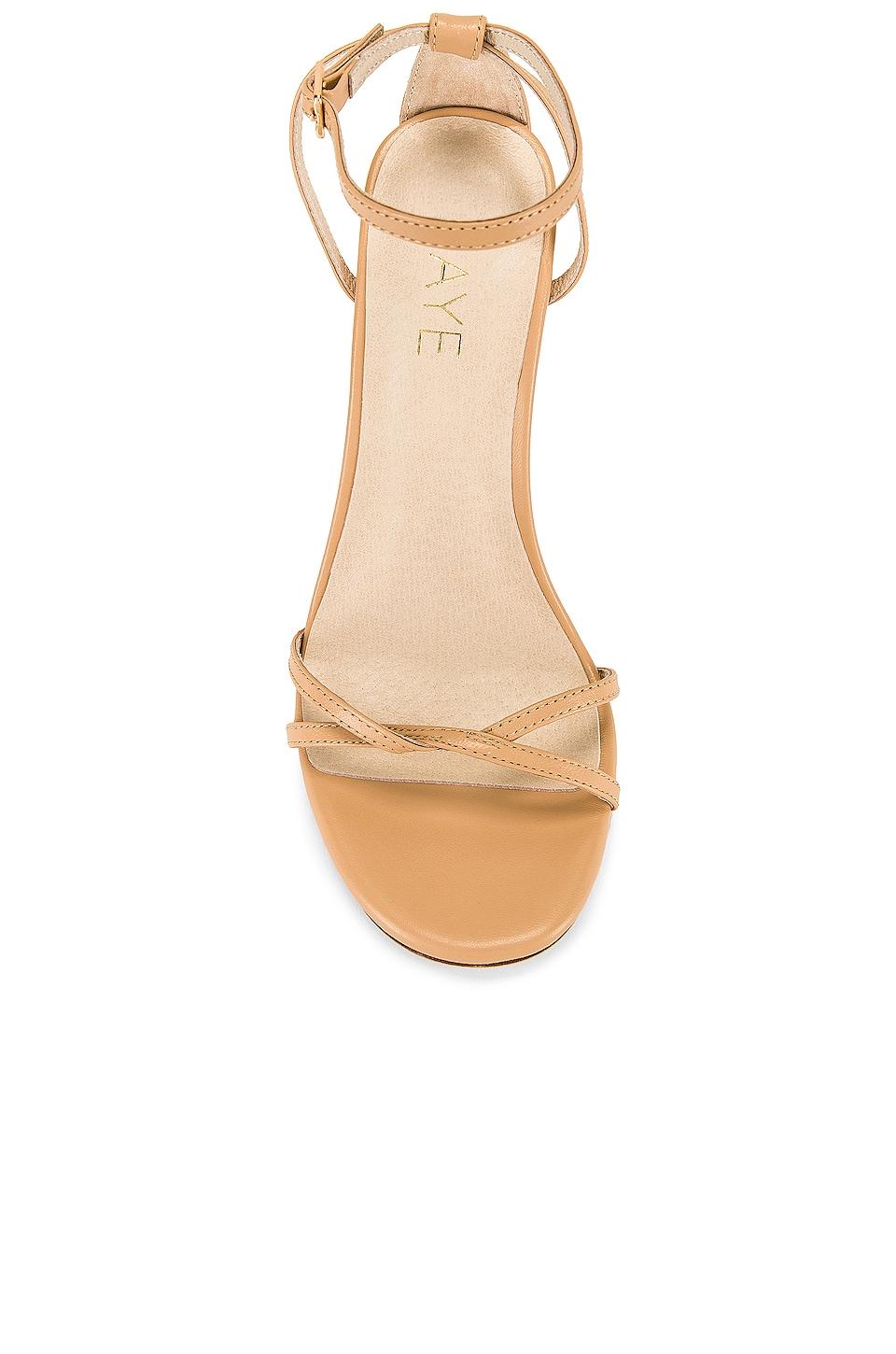 RAYE Leather Hatty Heel in Nude 
