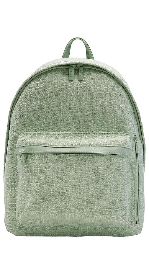 sage green backpack