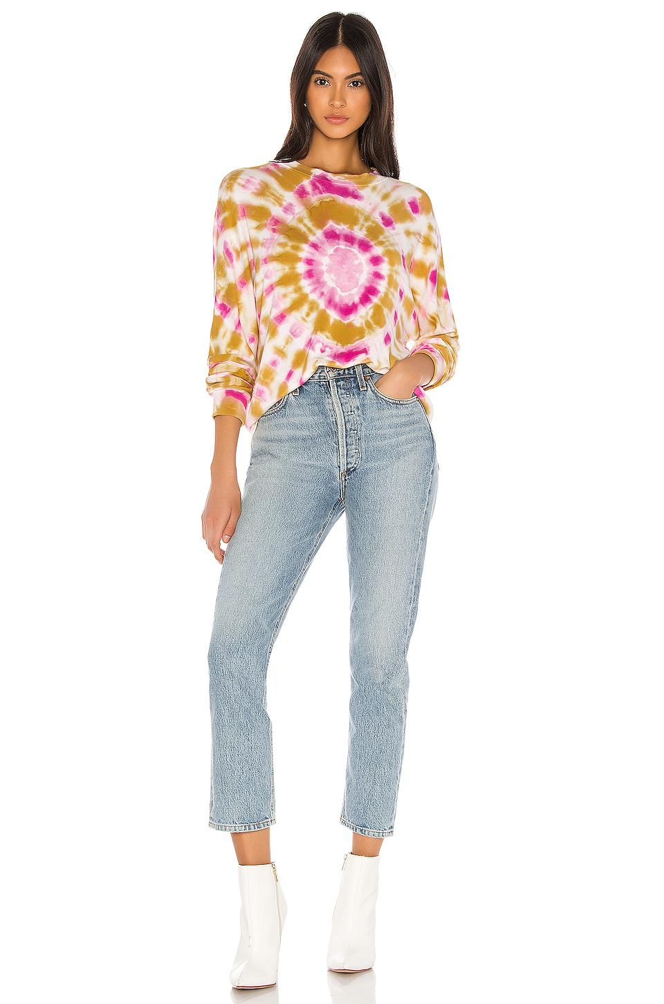 lna tie dye sweatshirt