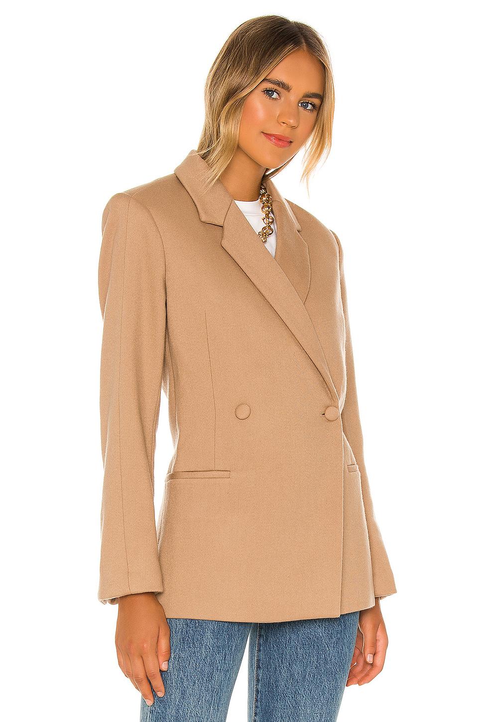 Anine Bing Kaia Blazer in Camel (Natural) - Lyst