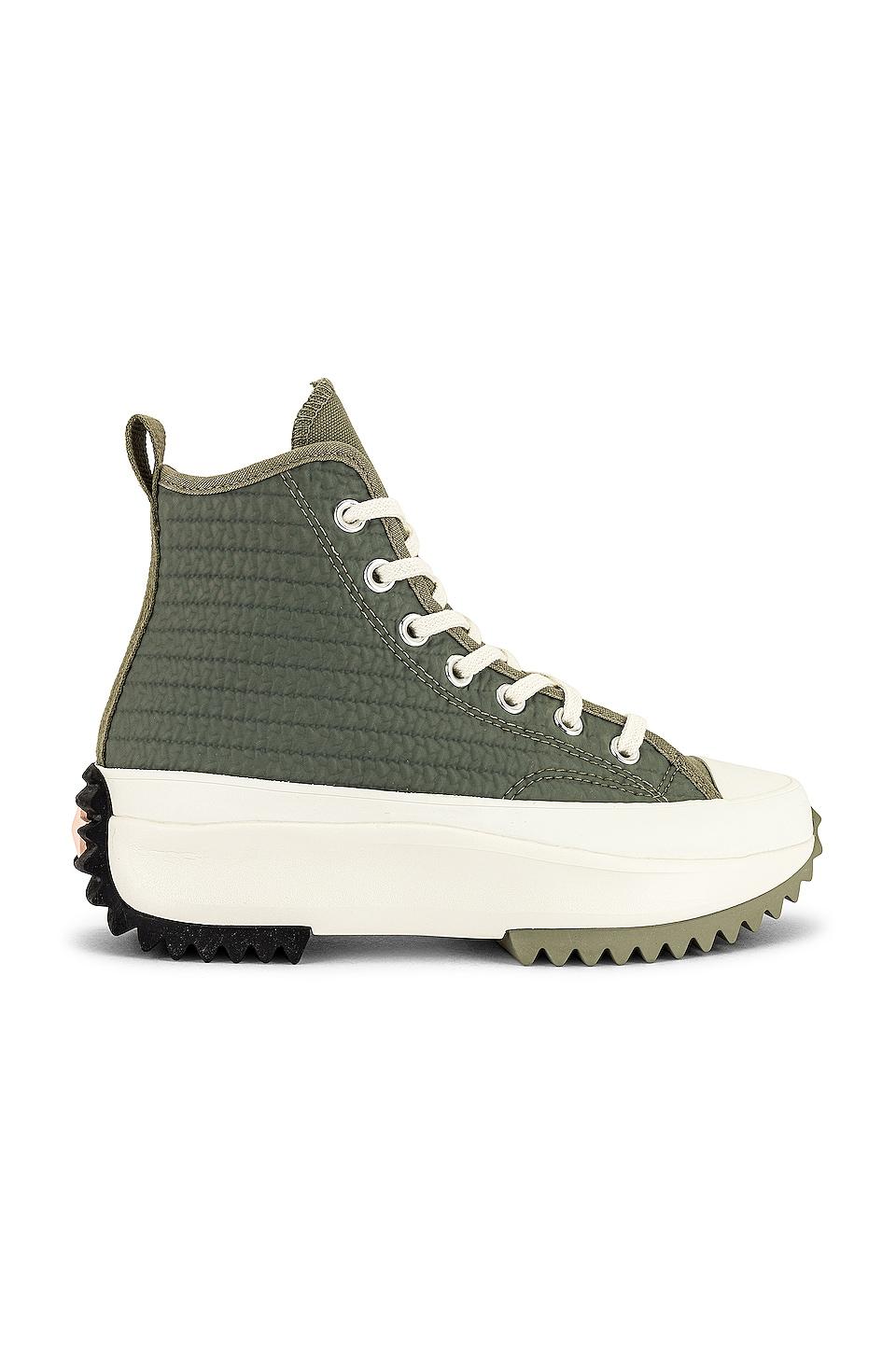 crochet platform converse
