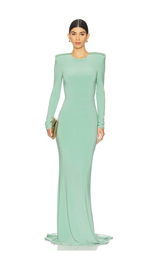 zhivago dress green NWT Zhivago Dress Algeny Gown Maxi Halter Neck in Acid Green