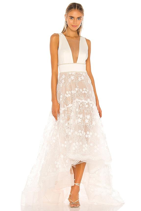 Bronx and Banco Fiona Bridal Gown in White | Lyst