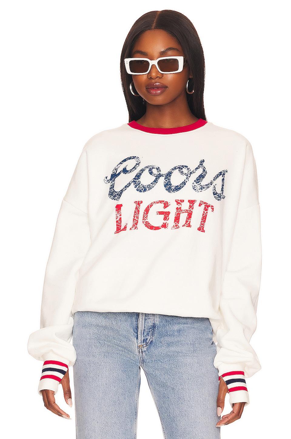 The Laundry Room Coors Light 1980 Jumper in White Lyst