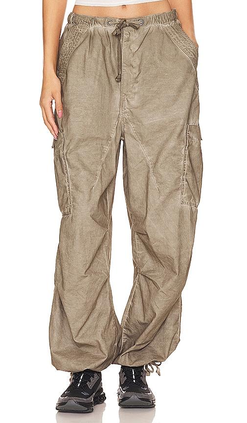 【JADED LONDON】OIL WASH パラシュートパンツ 送料・関税込み Jaded London Oil Wash Parachute Pants in Natural | Lyst