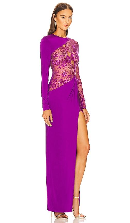 michael costello x revolve generosity dress in purple Michael Costello x REVOLVE Generosity Dress in Seafoam