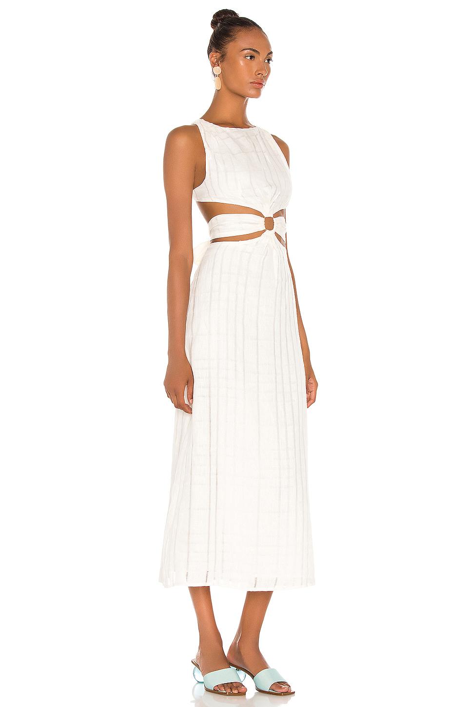 cult gaia dress white