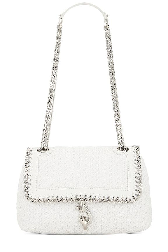 Rebecca Minkoff Edie Whip Chain Crossbody in White Lyst