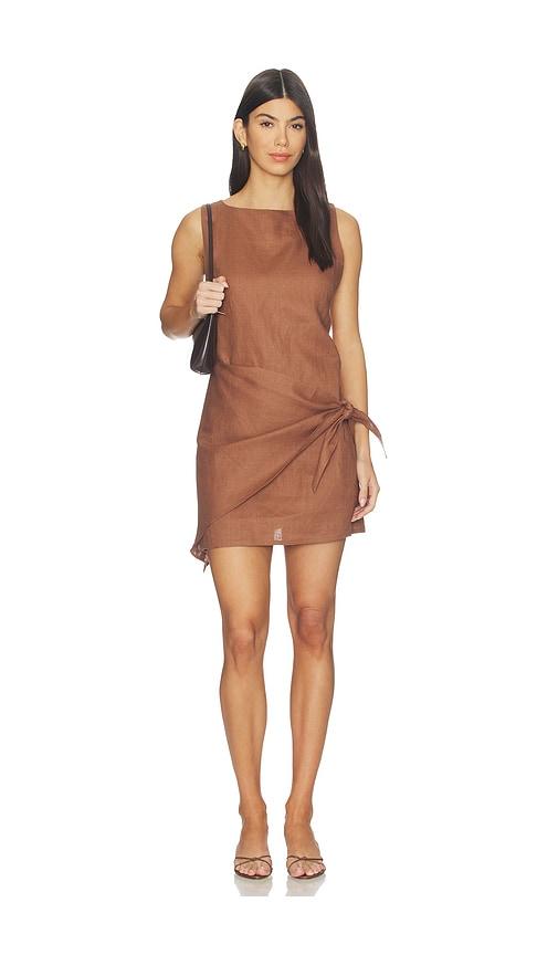 faithfull loulou mini dress Lilou Mini Dress Poplar Sage