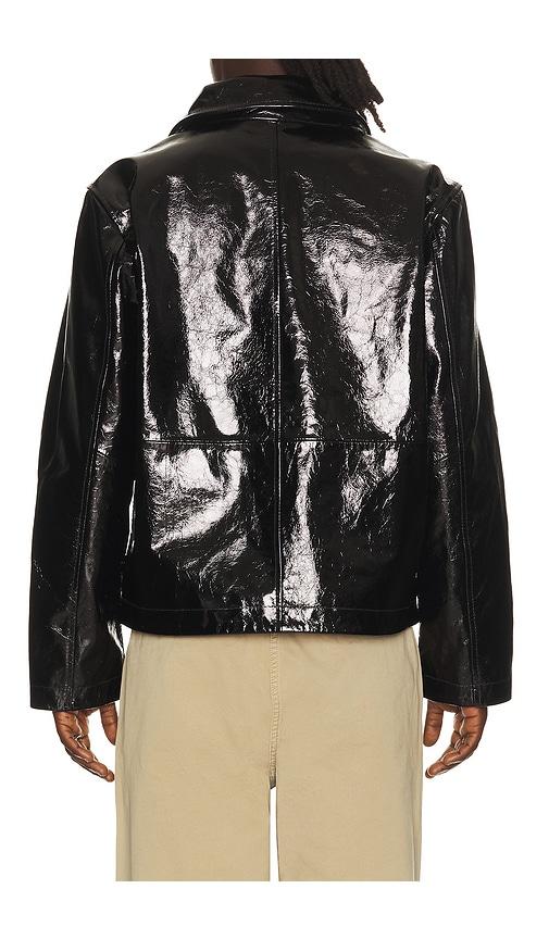 sunflower Short Leather Jacket in Black for Men | Lyst