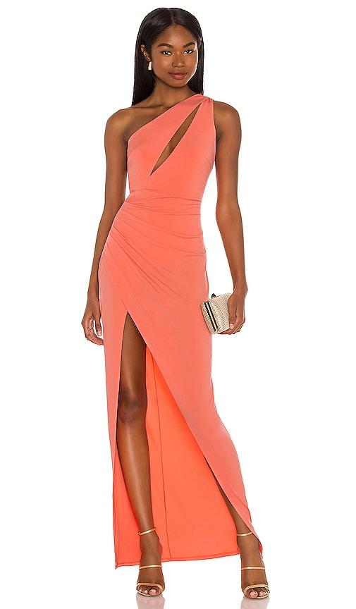Sara Maxi Dress in Orange. Revolve Women Clothing Dresses Maxi Dresses 
