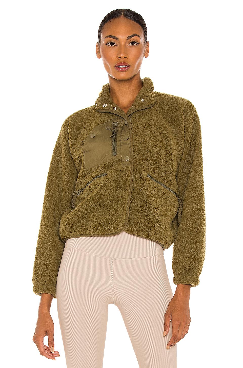 Free People X Fp Movement Hit The Slopes Jacket in Army (Green) - Lyst