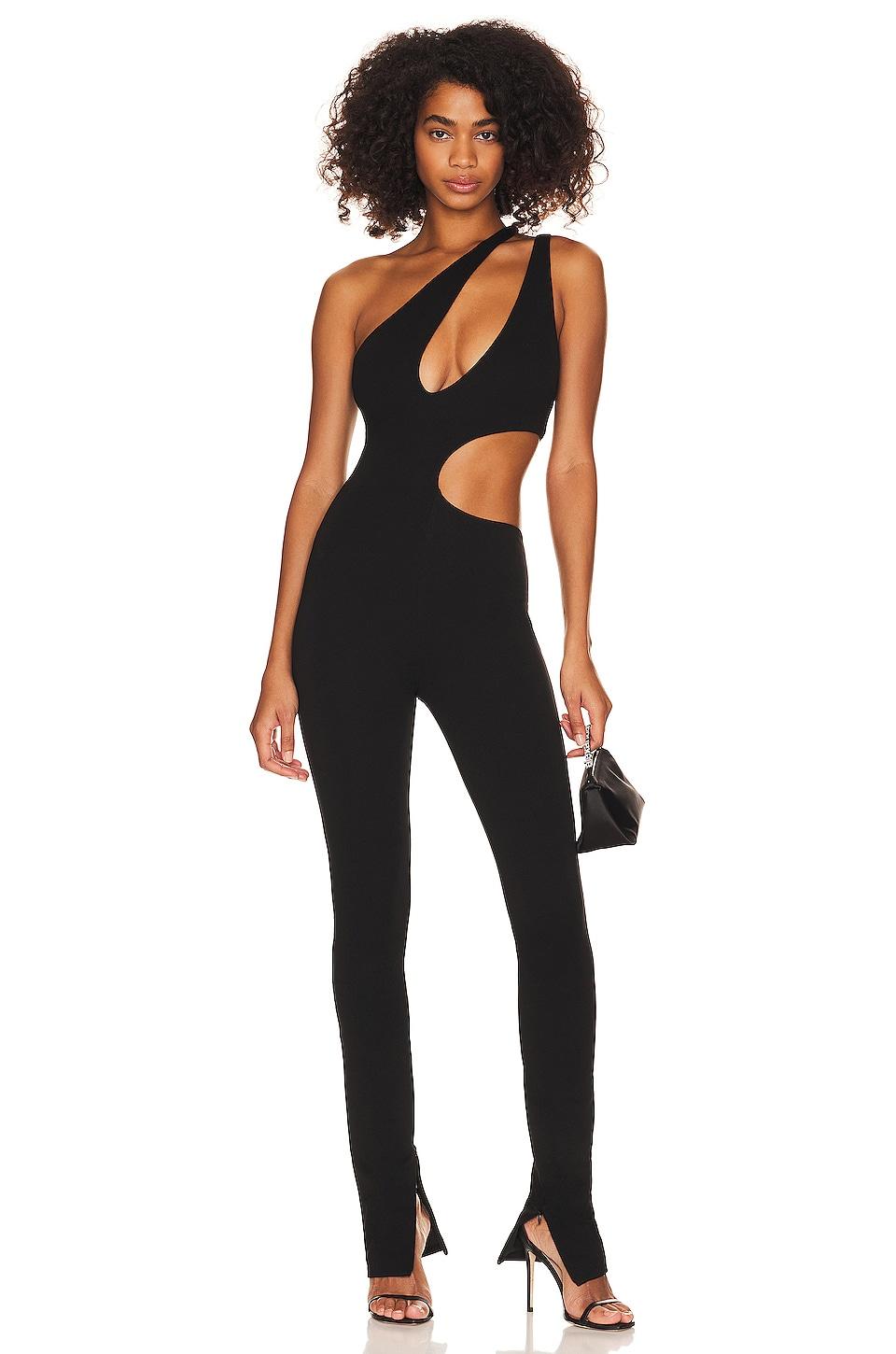 h:ours Ryleigh Jumpsuit in Black | Lyst