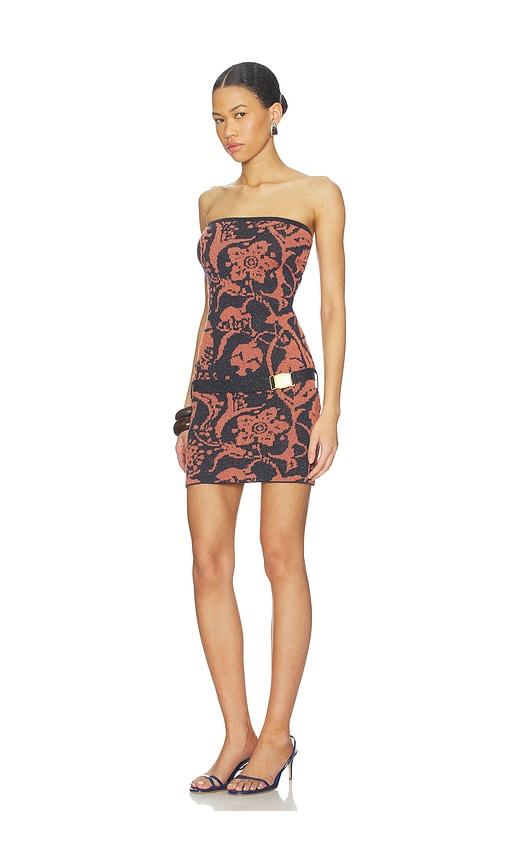strapless open back dress Asta Resort Klara dress