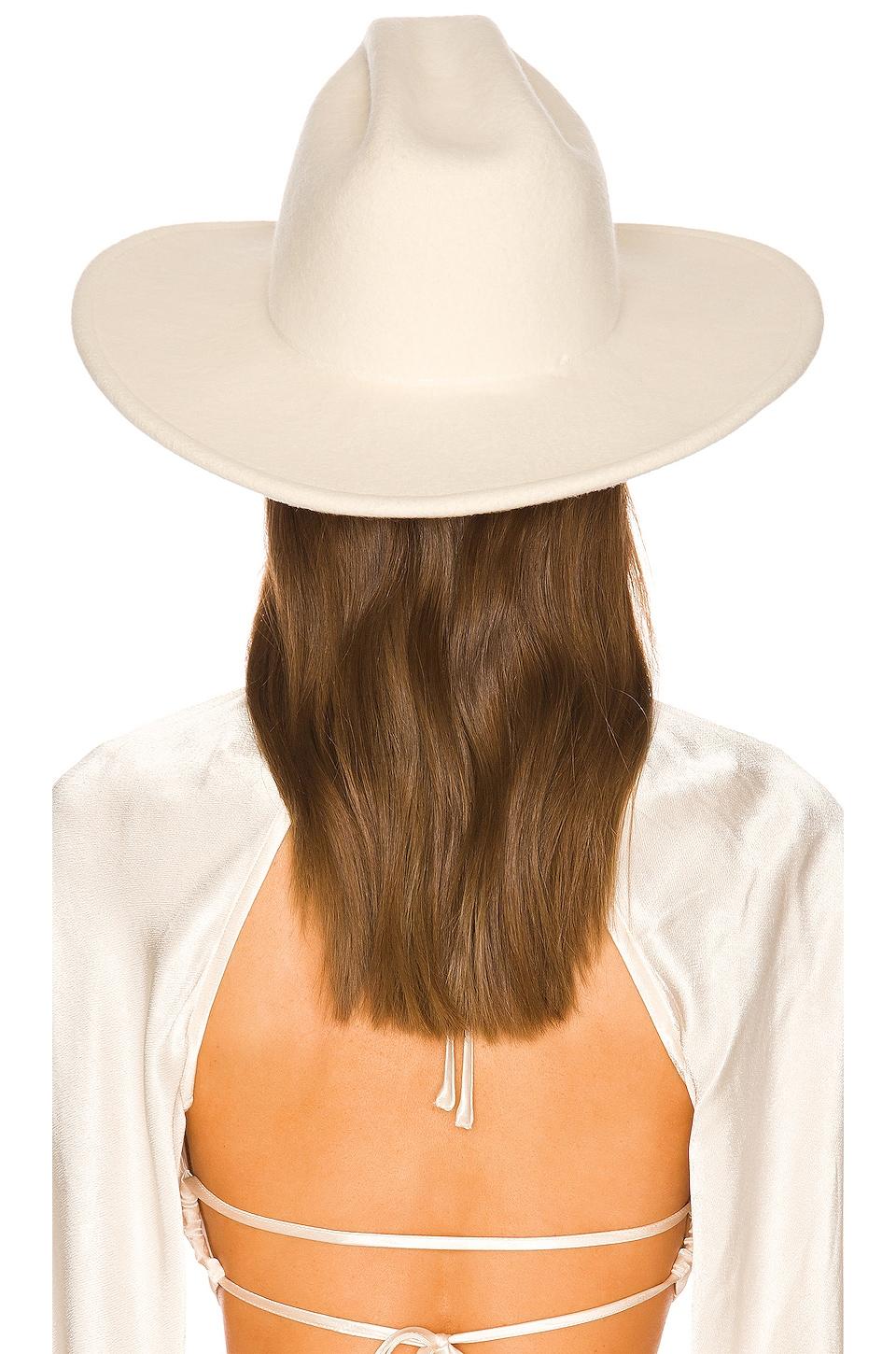 Monrowe Wool Cowboy Hat With Veil in 
