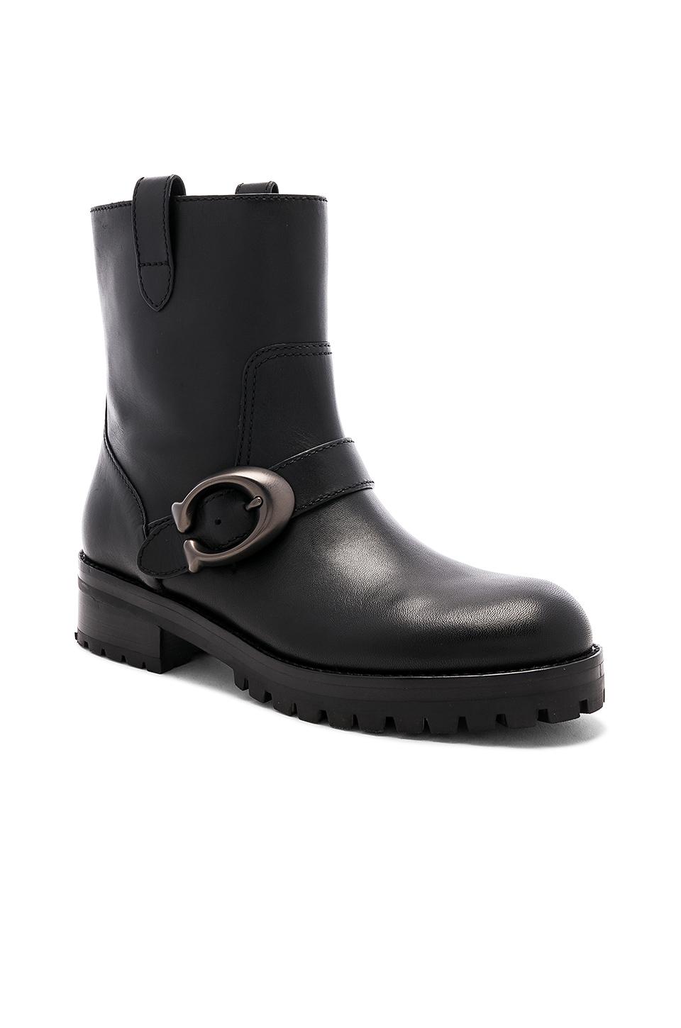 coach leighton boots