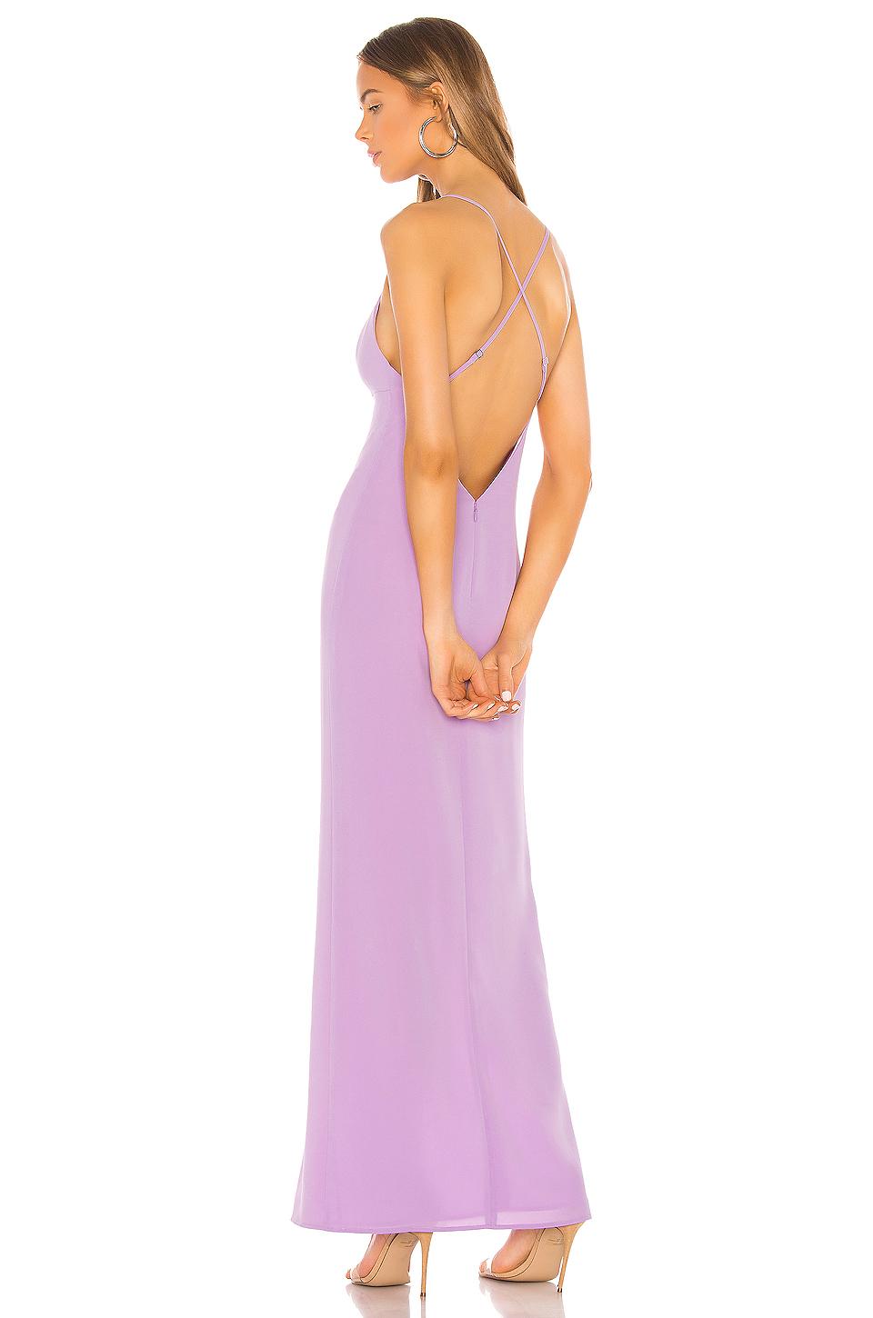julie gown in lilac