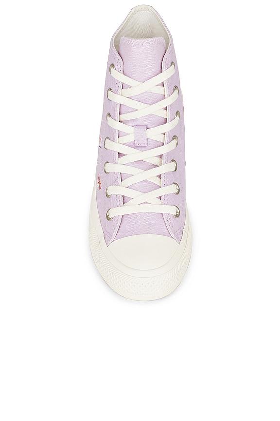 Converse Chuck Taylor All Star Hi Spread Your Wings Sneaker in Pink | Lyst