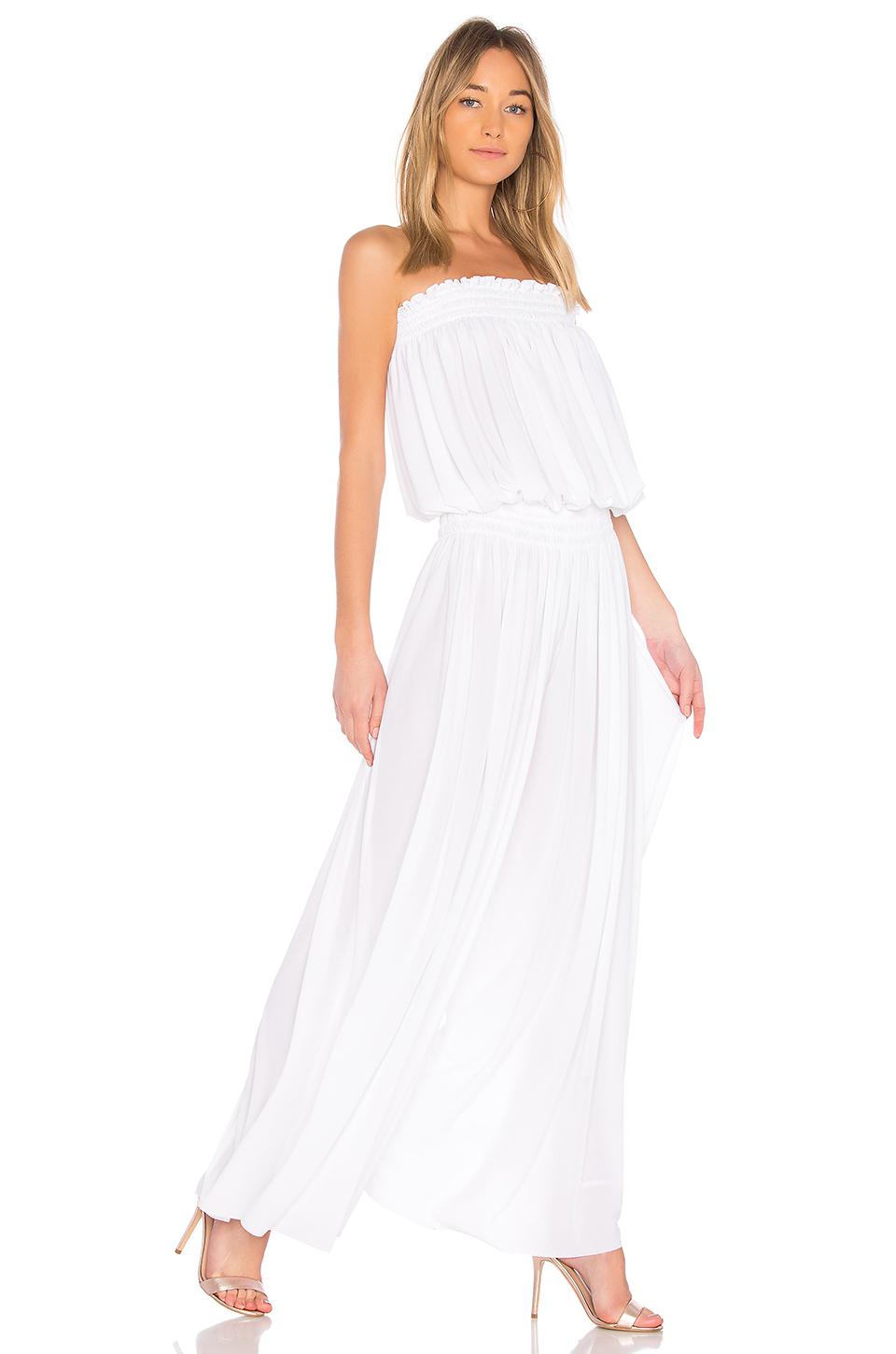 norma kamali peasant jumpsuit