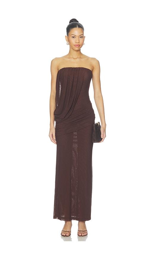 alessia maxi dress in brown superdown dresses for Women | Online Sale up to 40% off Soto Boots | Cowboy Ygroup_DN6D9025 Womens Anastasia Lace Maxi Cap & Gown Color:Royal Blue