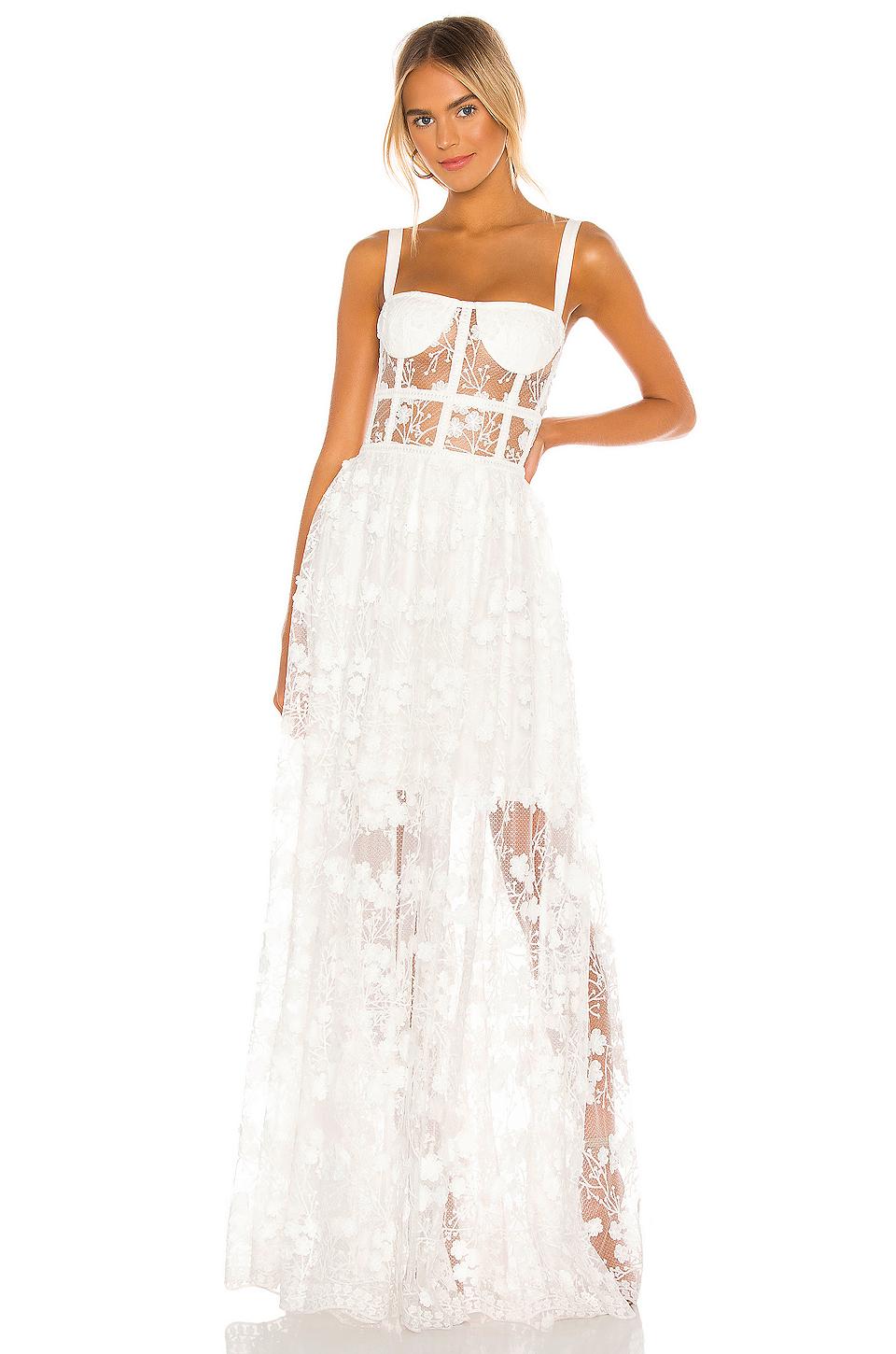 bronx maxi dress in rust