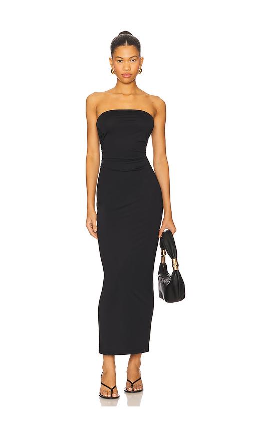 open lace back dress Lioness Original Sin Midi Dress  Black  Rock N Rags