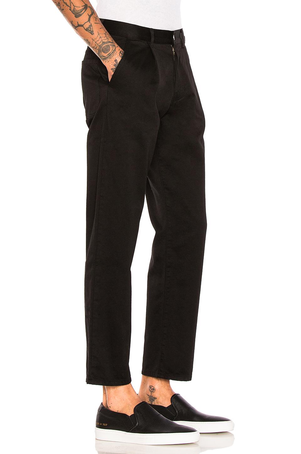 john elliott pleated chinos