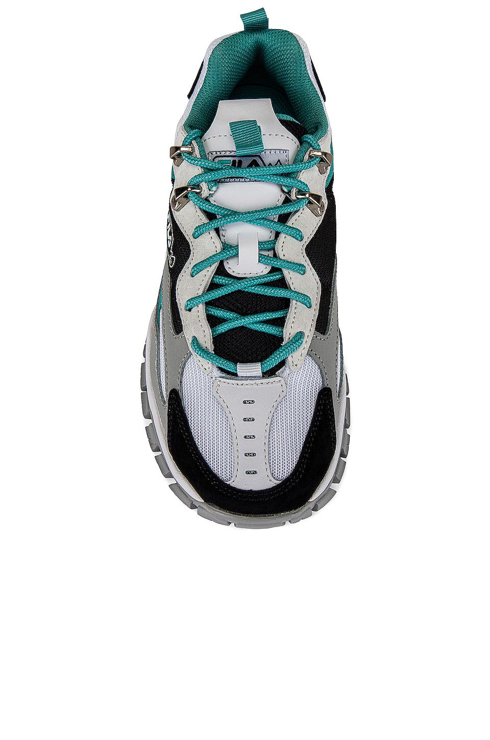 Fila Ray Tracer Tr 2 Sneaker in White Black & Blue Turquoise (Blue) | Lyst