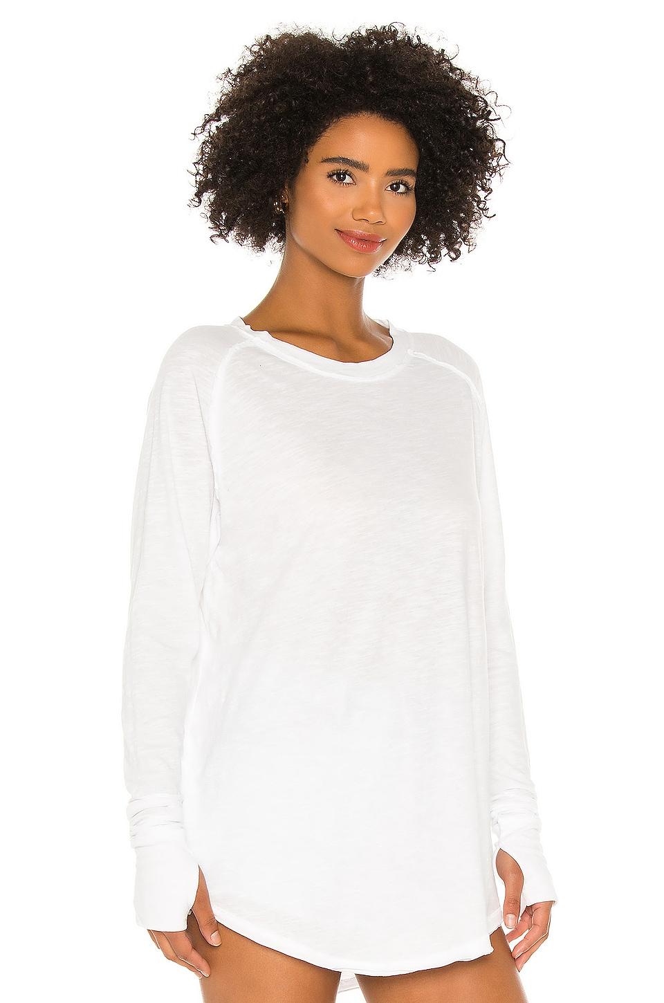 Cotton X We The Free Arden Tee in White 