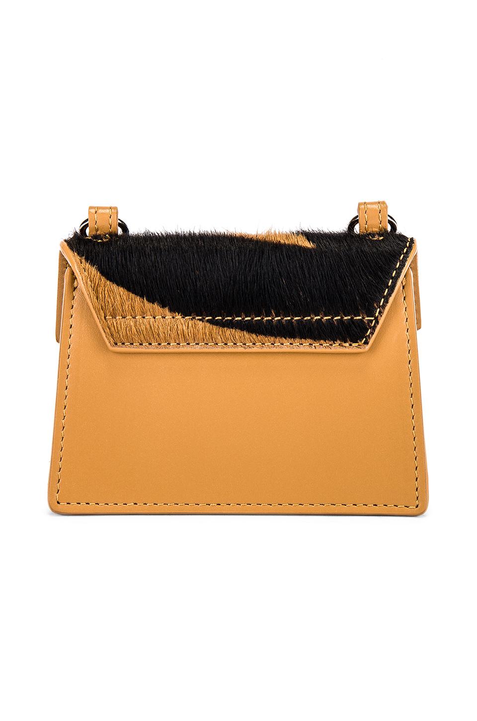 Salar Leather Bebe Zebra Mini Bag In Beige Natural Lyst