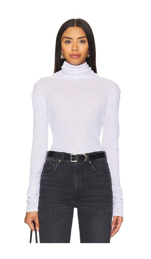 American Vintage Massachusetts Turtleneck in White Lyst UK