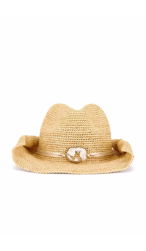Flora Bella / Natural Cowboy Silver Starfish Shell Hat Flora Bella / Natural Cowboy Silver Starfish Shell Hat | eBay main image 3