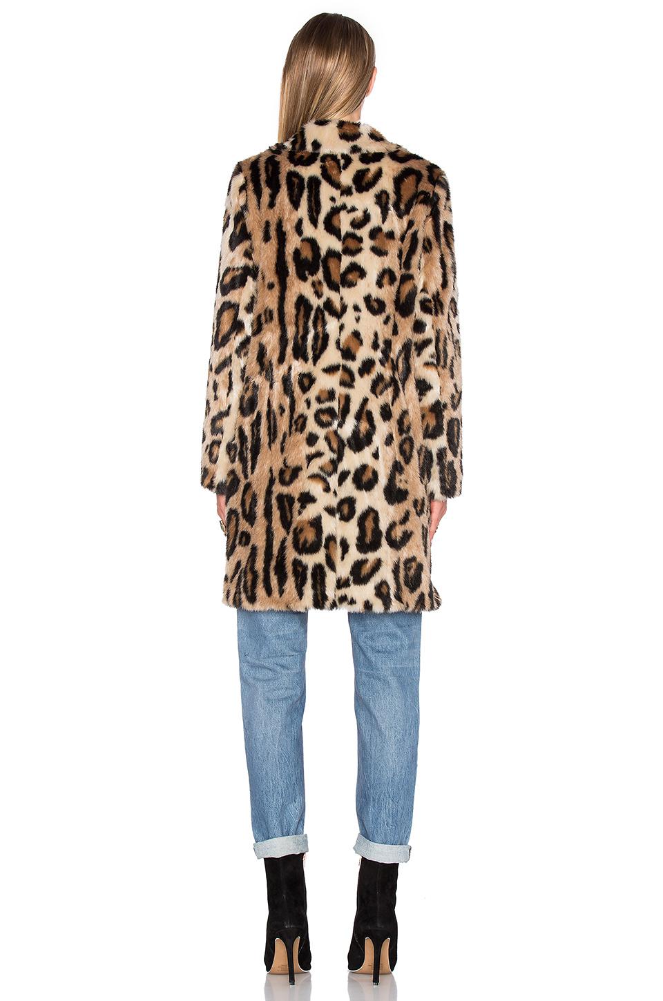 house of harlow leopard coat