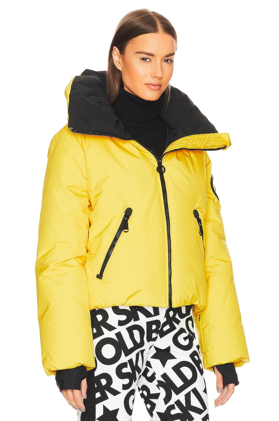 Goldbergh Porter Puffer Jacket in Yellow | Lyst