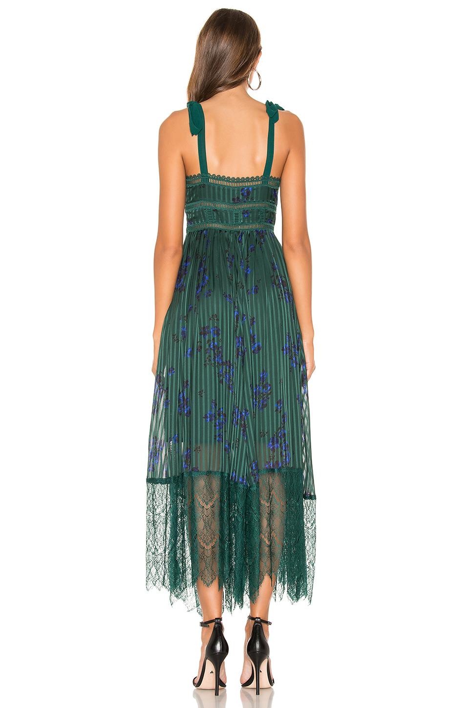 seven wonders maxi in green
