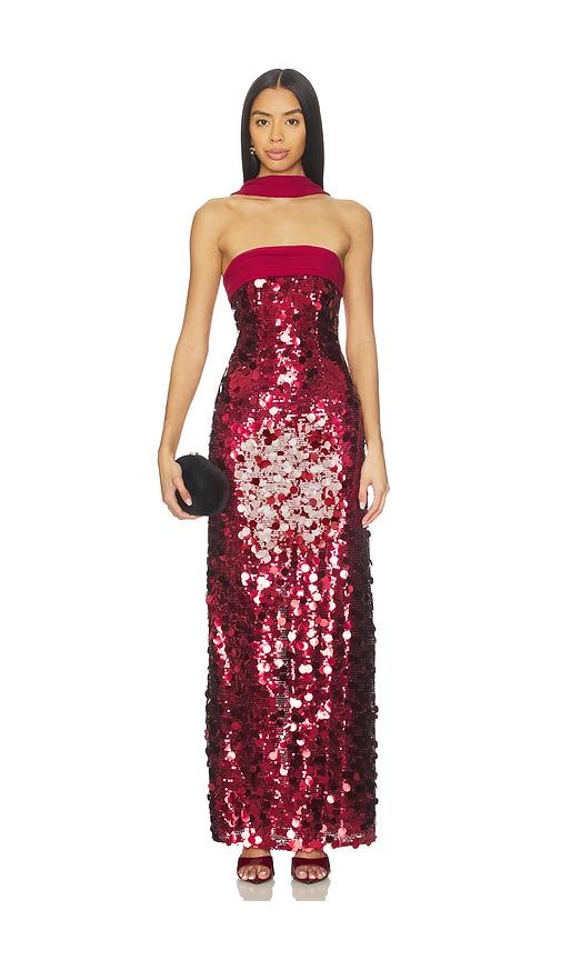 majorelle sequin dresses Majorelle Yasmina Gown Iridescent Pink by Revolve