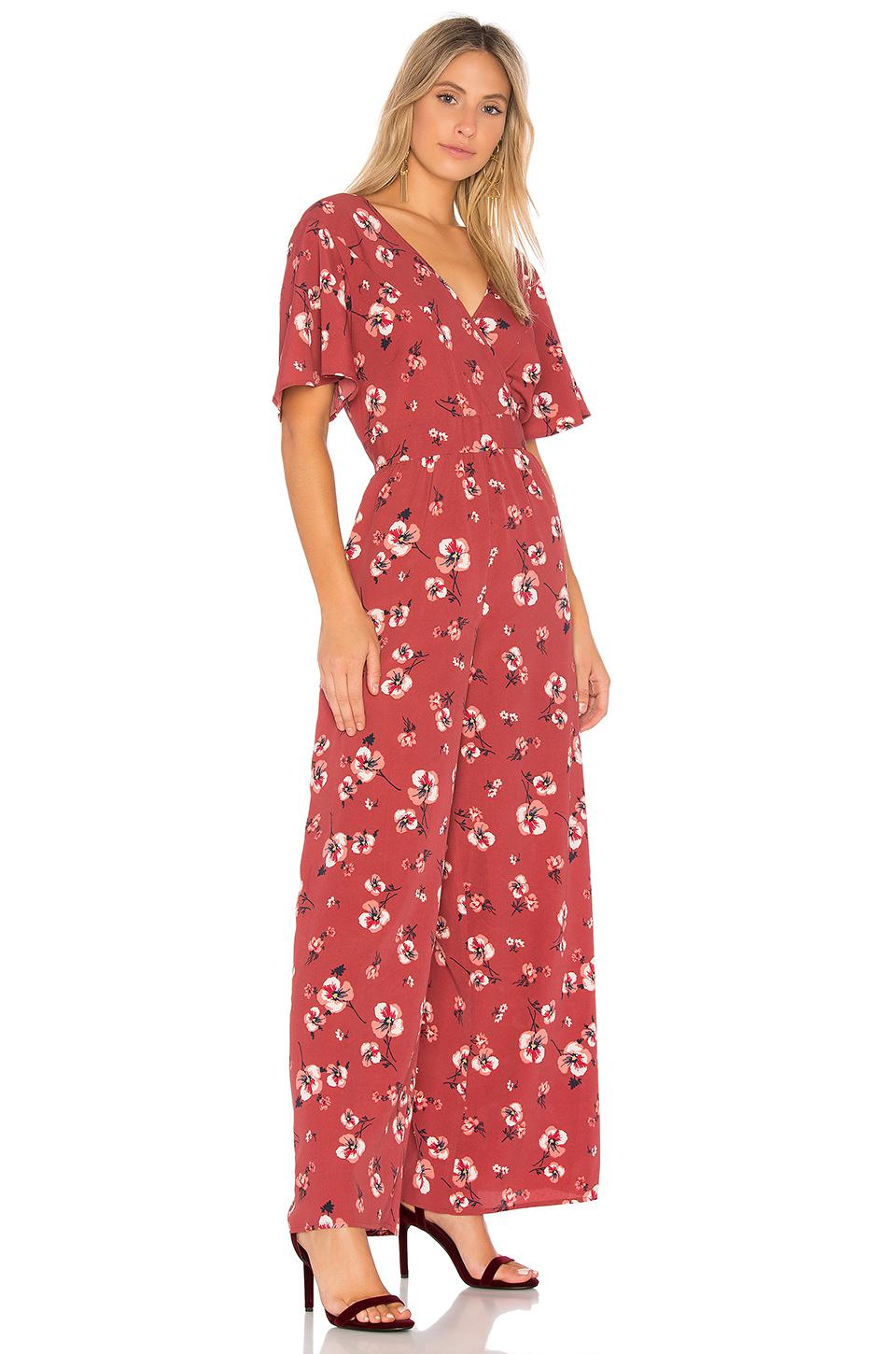 band of gypsies floral jumpsuit