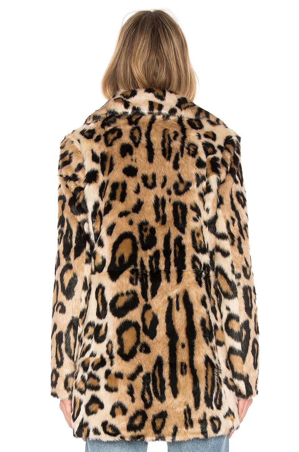 bardot leopard jacket