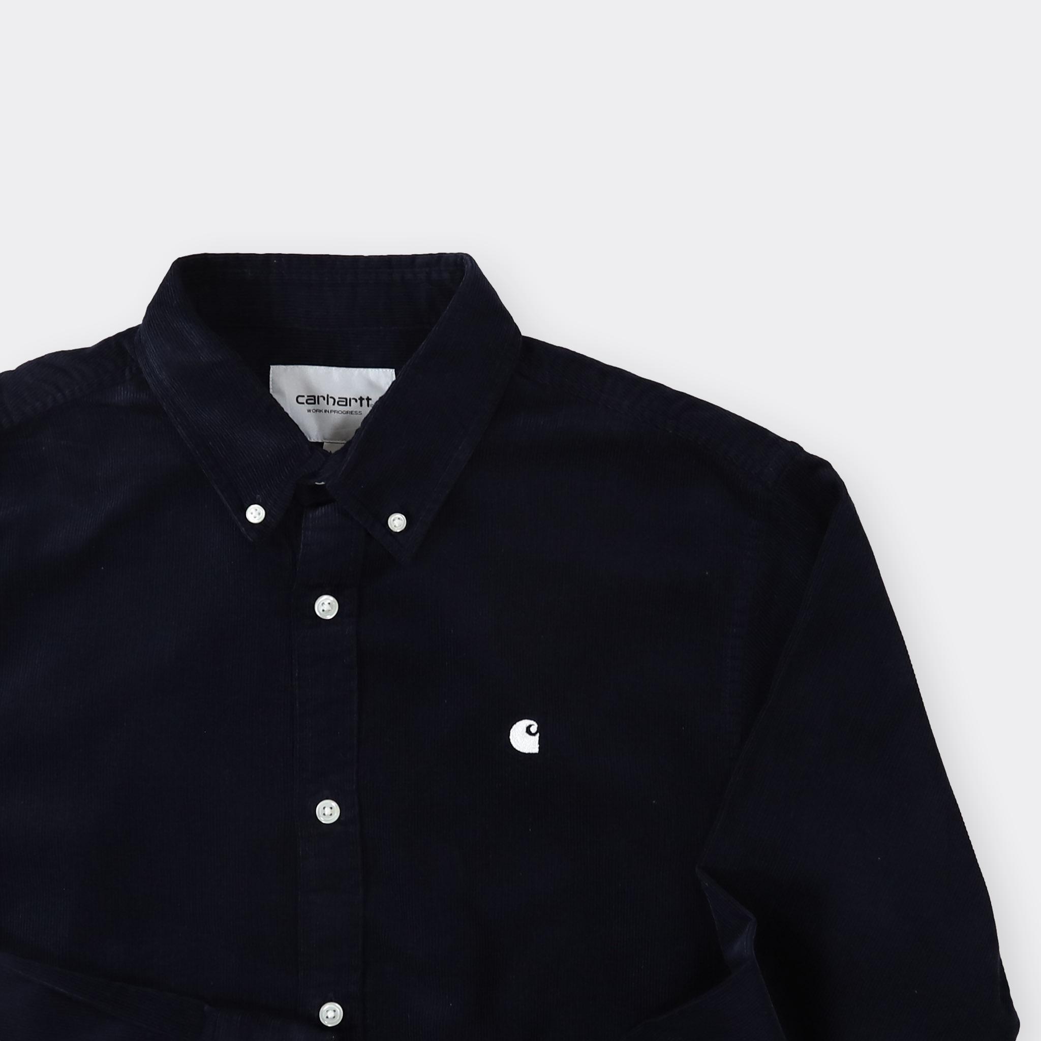 Carhartt New Corduroy Shirt in Blue for Men | Lyst