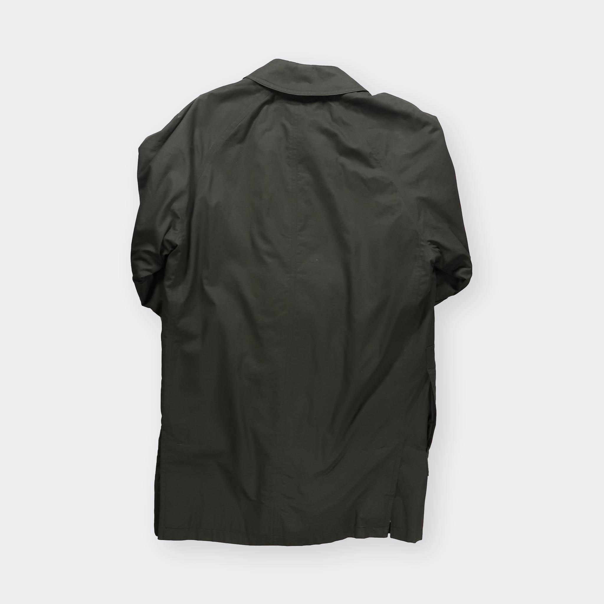 Burberry Cotton Vintage Trench Coat in Green for Men | Lyst
