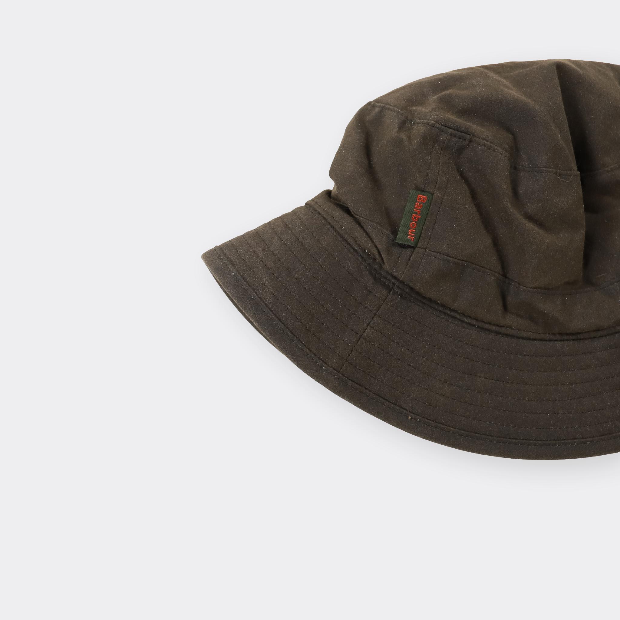 Barbour Wax Bucket Hat in Green | Lyst